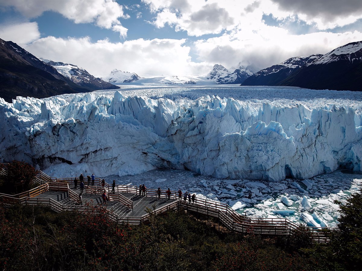 Getaway and forget the Washington Mayhem at the Patagonia Glaciers.