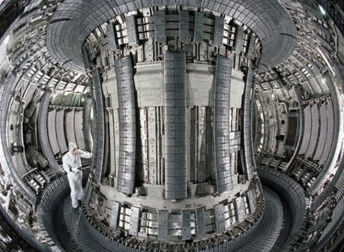 The energy future? The British nuclear fusion reactor JET.